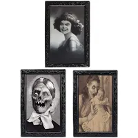 TRIXES 3-er Pack Halloween 3D Lentikular Magic Hologramm Wackelbilder