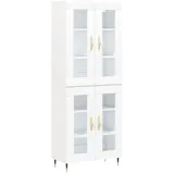 vidaXL Highboard Weiß 69,5x34x180 cm Holzwerkstoff