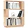 furnicato Bücherregal 80 x 25 x 101 cm Braun