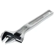 Gedore Einmaulschlüssel verstellbar, Spannweite 20 mm (25/32 Zoll), Einstellskala, phosphatiert, Kunststoffgriff 60 S 6 C