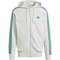 Adidas Essentials French Terry 3-Streifen Kapuzenjacke Linen Green 4XL