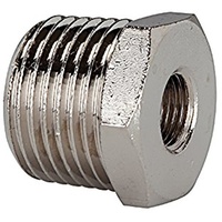 Riegler Reduziernippel, R 3/8 a., G 1/8 i., SW