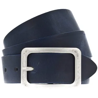 Vanzetti Gürtel Neon Booster 35mm Full Leather Belt W100 Nightblue