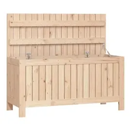 vidaXL Gartentruhe 108x42,5x54 cm Massivholz Kiefer