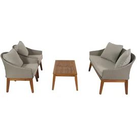 Mendler HWC-N37 Loungeset grau
