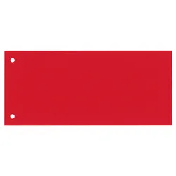 DONAU Trennstreifen 190 g/m2 rot