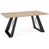 Feldmann-Wohnen Couchtisch Satis Braun Eiche 110 x 60 x 50 cm