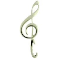 Mugesh Flaschenöffner Violinschlüssel/Notenschlüssel silber - Schönes Geschenk für Musiker
