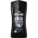 Axe Duschgel & Shampoo Skateboard & Fresh Roses für langanhaltende Frische und Duft nach der Dusche dermatologisch getestet 250 ml