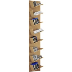VCM Morgenthaler Bücher-/CD-Regal »Lansi Maxi« braun, 33x180x16 cm
