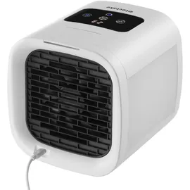 Tectake tectake® Luftkühler, 3in1, 5 Geschwindigkeits- und 2 Kühlstufen, Wassertank 250 ml, mit verstellbaren Lamellen