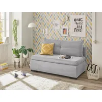 Ed exciting design Schlafsofa »Charlie«, & 1 Rückenkissen grau