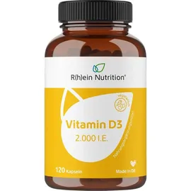 r(h)ein nutrition & health gmbh Vitamin D3 2.000 I.E. Kapseln