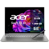 Acer Swift 16 AI OLED SF16-71T-993G Intel Core Ultra X9 388H 32 GB RAM 1 TB SSD Win11 Home