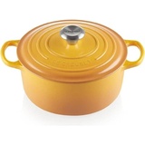 Le Creuset Signature Bräter 24 cm rund nectar