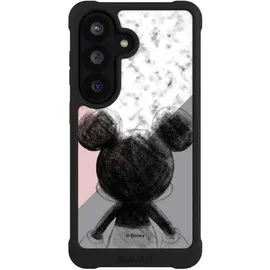 DeinDesign Nivocase Hülle für Samsung Galaxy S23 Handyhülle NIVOcore Case Schwarz Disney Marmor Mickey Mouse, Smartphone Hülle, Schwarz