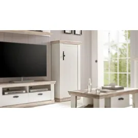 Möbel Akut Kommode 70 x 146 x 37 cm Weiß