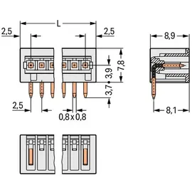 WAGO GmbH &amp; Co. KG Leiterplattenklemme 733-364
