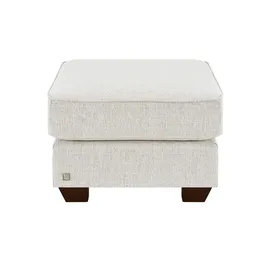 Soho Hocker Franka 75 x 42 x 62 cm Weiß