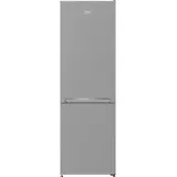 Beko RCSA270K40SN Stand Kühl-Gefrierkombination, 54 cm breit, 262 L, Gefrierfach unten, silber/grau