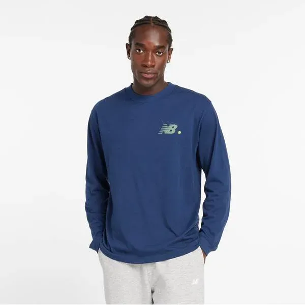 NEW BALANCE Herren Kapuzensweat New Balance, NB NAVY  (MT43576NNY), S