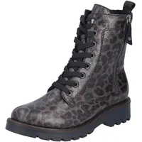 Rieker Leprato Damen Grau/Schwarz 40