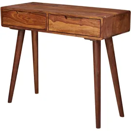 Wohnling Konsolentisch Amana 90 x 36 x 76 cm braun