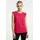 Vero Moda T-Shirt VERO MODA "VMEMILY SL GATHERING TOP JRS NOOS", Damen, Gr. XL, pink (jazzy), Jersey, Obermaterial: 100% Baumwolle, regular fit hüftlang, Rundhals, Flügelärmel Spitze, Shirts T-Shirt, Baumwolle, regular fit, Spitze