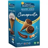 Piaceri Mediterranei Ciocopunta Coni di Cioccolato Senza Glutine, 108g