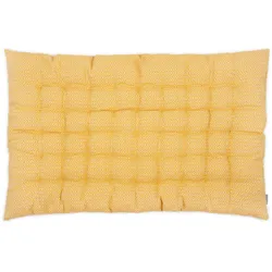 Boxkissen Dobby Gelb ca. 60x100cm