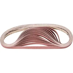 Korund Schleifband BA 12x610mm A120 für universelle Anwendung mit Bandschleifer