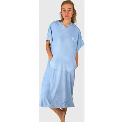 BRUNOTTI Damen Poncho Airlynn Women Poncho, Bluebell, ONE SIZE