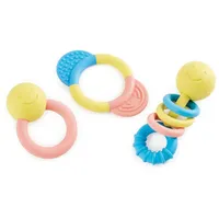 HaPe Rassel- und Beißring-Set Mehrfarbig