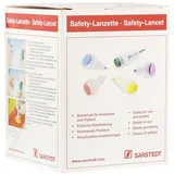 Sarstedt AG & Co. KG Safety-Lanzette 18G Extragelb Einstechtiefe 1,8mm