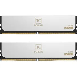 Team TeamGroup Expert DDR5 32GB Kit DDR5-6000 (2x 16 GB), DIMM 32 GB (2 x 16GB, 6000 MHz, DDR5-RAM, Ram weiss