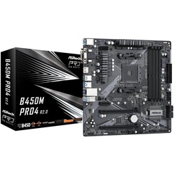 Asrock ASRock B450M Pro4 R2.0, Mainboard Mainboard