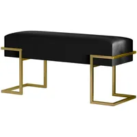 Möbel Kraft Polsterbank schwarz ¦ Maße (cm): B: 100