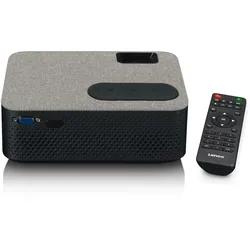 LENCO LCD-Beamer "LPJ-700BKGY", schwarz, B:19,5cm H:11,5cm T:31,1cm, Beamer, integriertes Bluetooth