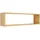 VCM Ember Wandregal 70 x 15 x 19,5 cm Braun