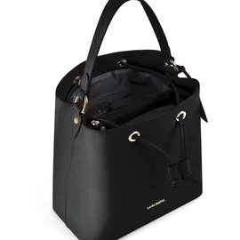 lazarotti Bologna Beuteltasche Leder Black
