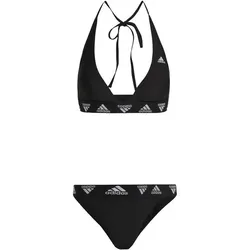 ADIDAS Damen Bikini Neckholder, BLACK/WHITE, XL