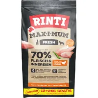 Rinti Max-i-Mum Huhn 12  kg + 2 kg