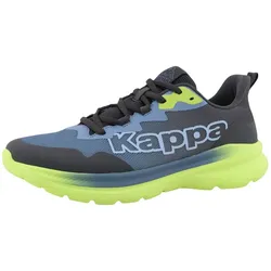 Sneaker KAPPA "Nyoto", Gr. 41, coal, lime, Textil, sportlich, Schuhe