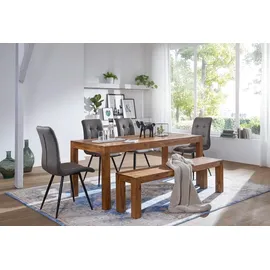 Wohnling Mumbai 140 x 76 x 80 cm braun