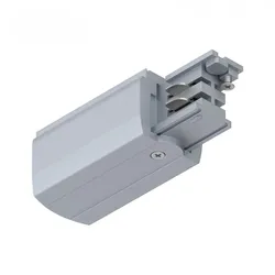 PAULMANN 91358, Wegbeleuchtung-Stromeinspeisung, Zimmerdecke, Silber, Metall, Ku