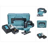 Makita DJV 184 RF1J Akku Pendelhub Stichsäge 18 V Brushless + 1x Akku 3,0 Ah + Ladegerät + Makpac