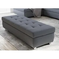 DOMO collection Hocker »Treviso XXL: B/T/H: 161/60/41 cm« mit Stauraum, auch in Cord, passend zur Serie, moderne Steppung