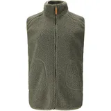 Whistler Pioneer Teddyfleece-Weste dusty olive 40