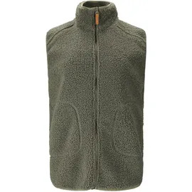 Whistler Pioneer Teddyfleece-Weste dusty olive 40