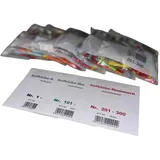 Tombola Lose Gewinne-Set, 1 - 300 - Bunt
